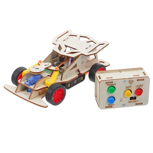 FRCOLOR Holzpuzzle für Stem Bildungsspielzeug mit Fernsteuerung Interaktives Wissenschaftsset für Kreative Experimente FRCOLOR Holzpuzzle für Stem Bildungsspielzeug mit Fernsteuerung Interaktives Wissenschaftsset für Kreative Experimente von FRCOLOR