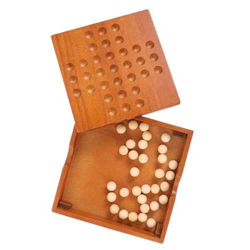 FRCOLOR Holzschachspiel Klassisches Denkspiel für Erwachsene und Fördert Logisches und Geduld Sicheres Material für Familien und FRCOLOR Holzschachspiel Klassisches Denkspiel für Erwachsene und Fördert Logisches und Geduld Sicheres Material für Familien und von FRCOLOR
