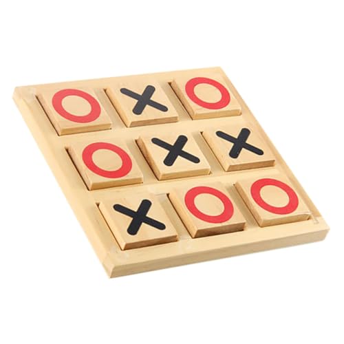 FRCOLOR Holzspielzeug Set für Toe Umweltfreundliches Denkspiel Logischen und Kreativen Fähigkeiten Kompakt für Reisen und Outdoor Aktivitäten von FRCOLOR