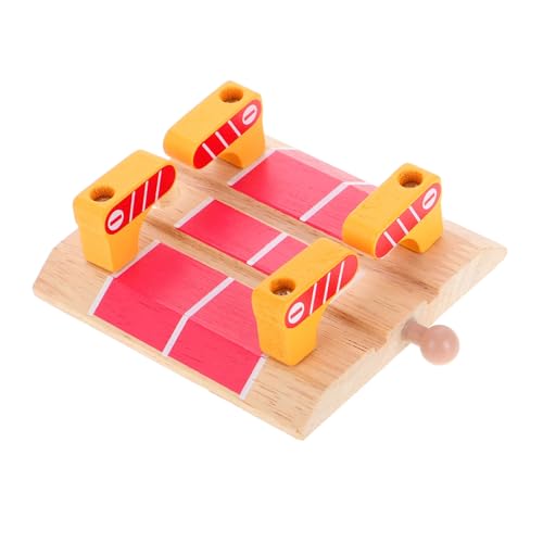 FRCOLOR Holzspielzeug Zugstation mit Modularer Gleis Bausatz für Kreatives Zubehör für Eisenbahnen Fördert Hand Augen Koordination und Problemlösungsfähigkeiten Sicher und Langlebig für FRCOLOR Holzspielzeug Zugstation mit Modularer Gleis Bausatz für Kreatives Zubehör für Eisenbahnen Fördert Hand Augen Koordination und Problemlösungsfähigkeiten Sicher und Langlebig für von FRCOLOR