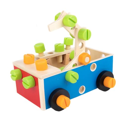 FRCOLOR Holzwerkzeugkoffer für Simuliertes Schraubenspielzeug Lernspielzeug Hand Augen Koordination Sicheres und Glattes Design Geeignet für Jungen und Mädchen Ab Jahren FRCOLOR Holzwerkzeugkoffer für Simuliertes Schraubenspielzeug Lernspielzeug Hand Augen Koordination Sicheres und Glattes Design Geeignet für Jungen und Mädchen Ab Jahren von FRCOLOR