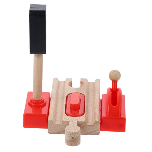 FRCOLOR Holzzug Zubehör Straßensperre für Simulation Roadblock für Holzeisenbahn für Spielzimmer Garten oder Spielplatz Fördert Kreativität und Fantasie FRCOLOR Holzzug Zubehör Straßensperre für Simulation Roadblock für Holzeisenbahn für Spielzimmer Garten oder Spielplatz Fördert Kreativität und Fantasie von FRCOLOR
