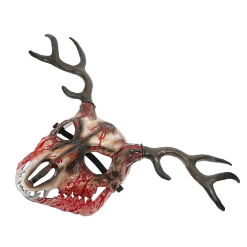 FRCOLOR Horned Mask für Halloween Einzigartige und Lebendige Tiermaske für Cosplay Abnehmbare Requisite für Männer und Frauen Tragbar Auffälliges Design für Partys und Veranstaltungen FRCOLOR Horned Mask für Halloween Einzigartige und Lebendige Tiermaske für Cosplay Abnehmbare Requisite für Männer und Frauen Tragbar Auffälliges Design für Partys und Veranstaltungen von FRCOLOR