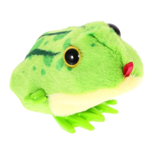 FRCOLOR Aufziehbare Plüschfrosch Spielzeug Springendes Tier Für Junge Mädchen Klassisches Spielzeug Federfrosch Modell Zum Aufziehen FRCOLOR Aufziehbare Plüschfrosch Spielzeug Springendes Tier Für Junge Mädchen Klassisches Spielzeug Federfrosch Modell Zum Aufziehen von FRCOLOR