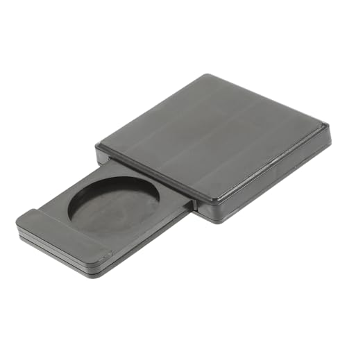 FRCOLOR Induktive Münzbox Close Up Requisit Magischer Trick für Bühnenperformance und Party Wiederholbar Schwarzes Magisches Accessoire von FRCOLOR