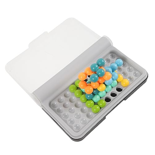 FRCOLOR Intelligentes Denkspiel Bunte Pyramidenperlen für Motorisches Lernspielzeug Tragbar Fördert Logisches und Soziale Fähigkeiten als von FRCOLOR