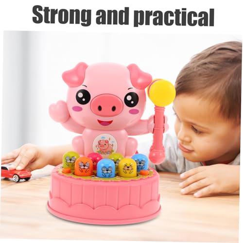 FRCOLOR Schlagspiel-Spielzeug Für Kleinkinder Alter Bunte Cartoon-maulwurfsmodelle Interaktives Lernspielzeug Hand-Augen-koordination Und Muskelkraft von FRCOLOR