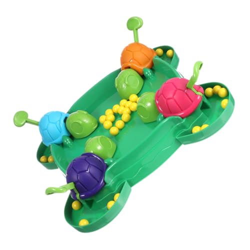 FRCOLOR Interaktives Turtle Eating Beads Spiel Teiliges mit Bunten Schildkrötenfiguren für Fördert Kritisches und Strategische Planung für Familienspiele und Lernspaß von FRCOLOR
