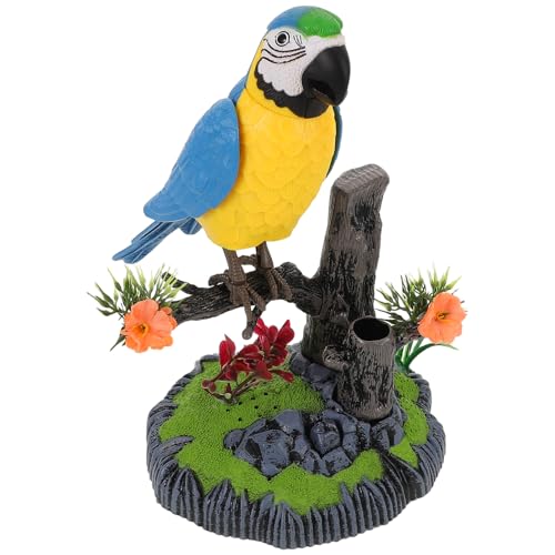 FRCOLOR Interaktives mit Realistischen Papagei Geräuschen Bewegliche Vogel Figur für Katzen Batteriebetrieben Batterie Nicht Enthalten FRCOLOR Interaktives mit Realistischen Papagei Geräuschen Bewegliche Vogel Figur für Katzen Batteriebetrieben Batterie Nicht Enthalten von FRCOLOR