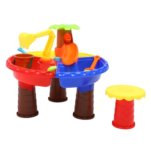 FRCOLOR Interessantes Sandspielzeug Sandspiel Tisch Outdoor Spieltisch für Jungen Mädchen Fördert Kreativität und Eltern Junge Mädchen aktivitäten Strand Ab Jahren von FRCOLOR