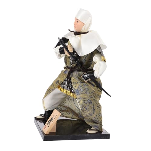 FRCOLOR Japanische Samurai dekofigur Traditionell Kleine Samurai Puppe Japandi Wohnkultur für Schlafzimmer Büro Wohnzimmer und Dekoration FRCOLOR Japanische Samurai dekofigur Traditionell Kleine Samurai Puppe Japandi Wohnkultur für Schlafzimmer Büro Wohnzimmer und Dekoration von FRCOLOR