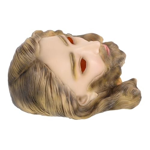 FRCOLOR Jesus Weihnachtsmaske Dekorative für Partys Kostüme und Cosplay Atmungsaktiv Einzigartiges Design für Festlichkeiten und Auftritte FRCOLOR Jesus Weihnachtsmaske Dekorative für Partys Kostüme und Cosplay Atmungsaktiv Einzigartiges Design für Festlichkeiten und Auftritte von FRCOLOR