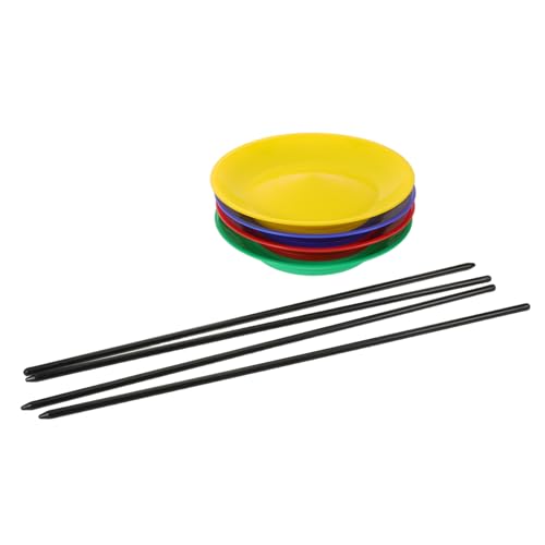 FRCOLOR Jonglier Set Zirkusteller Teilig mit Stäben für Anfänger Leichtes Stabiles Rotationsspielzeug für Geschicklichkeitstraining und Zirkusauftritte FRCOLOR Jonglier Set Zirkusteller Teilig mit Stäben für Anfänger Leichtes Stabiles Rotationsspielzeug für Geschicklichkeitstraining und Zirkusauftritte von FRCOLOR