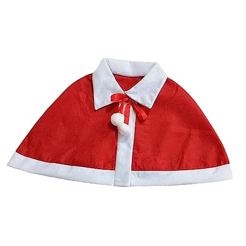FRCOLOR Kapuze Cape aus Weichem Plüsch mit Bindeband Winddichtes Umhang Niedlicher Weihnachtsumhang für Jungen und Mädchen Geeignet für Kostümpartys und Fasching Teilig Elegant und FRCOLOR Kapuze Cape aus Weichem Plüsch mit Bindeband Winddichtes Umhang Niedlicher Weihnachtsumhang für Jungen und Mädchen Geeignet für Kostümpartys und Fasching Teilig Elegant und von FRCOLOR