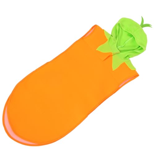 FRCOLOR Karotte Kostüm Karottenkostüm Für Erwachsene Karottenkleidung Für Weihnachtskostüm-outfit Form Junge Weihnachtskostüme Outfits Party Mädchen Die Orange Polyester (polyester) von FRCOLOR