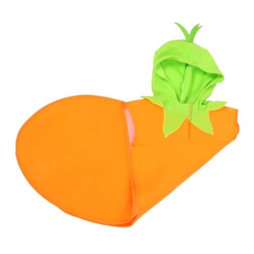 FRCOLOR Karottenstylinganzug Gemüsekleidung für Karottenkleidung für Karottenkostüm für Gemüsekostüm für Polyester (Polyester) Orange von FRCOLOR