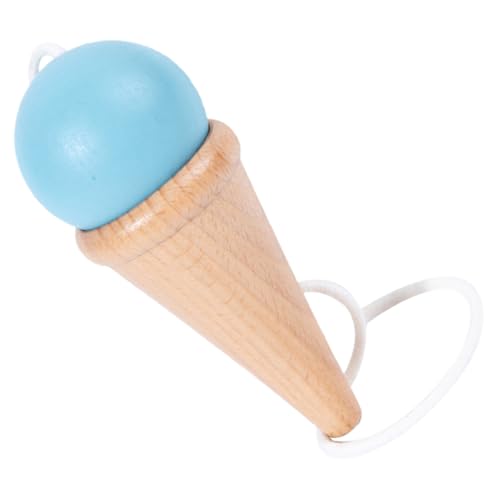 FRCOLOR Kendama Holzspielzeug für Hand Auge koordination Geschicklichkeitstraining Traditionelles Ballspiel Spaßiges Interaktives Fangspiel von FRCOLOR