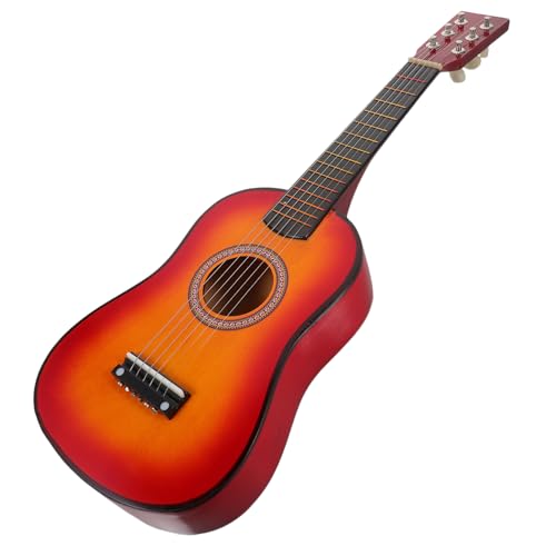 FRCOLOR Kinderakustikgitarre Musikinstrument für Anfänger Leicht und Tragbar für Musikalischer Fähigkeiten Geeignet von FRCOLOR