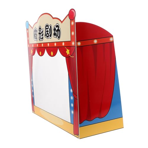 FRCOLOR Kindergarten Puppentheater Shadow Puppets Bühnenrequisiten für Interaktives Geschichtenerzählen Realistische Theaterbühne für Geeignet für Kindergarten und Schulunterricht FRCOLOR Kindergarten Puppentheater Shadow Puppets Bühnenrequisiten für Interaktives Geschichtenerzählen Realistische Theaterbühne für Geeignet für Kindergarten und Schulunterricht von FRCOLOR
