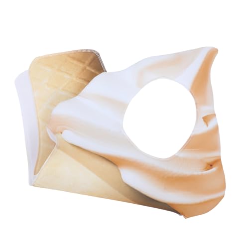FRCOLOR Kinderkostüm Eiscreme Sponge Outfit Lustiges Karnevalskostüm Leichtes Bühnenkostüm Bequemes Kostüm für Halloween Geburtstagsfeiern und Kreative Fotosessions von FRCOLOR
