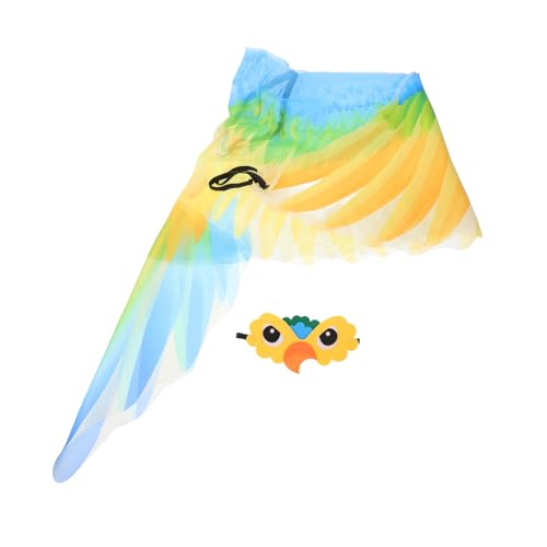 FRCOLOR Kinderkostüm Flügel Umhang mit Haarreif Weicher Cape für Halloween Cosplay Party Atmungsaktive Verkleidung für Bewegungsfreies und Festliche Anlässe FRCOLOR Kinderkostüm Flügel Umhang mit Haarreif Weicher Cape für Halloween Cosplay Party Atmungsaktive Verkleidung für Bewegungsfreies und Festliche Anlässe von FRCOLOR
