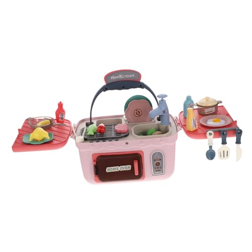 FRCOLOR Kinderküchen Set Teilig Barbecue Koch und Picknick Spielzeugkoffer aus Umweltfreundlichem Kunststoff Realistisch Gestaltetes Rollenspiel Zubehör für Jungen und Mädchen FRCOLOR Kinderküchen Set Teilig Barbecue Koch und Picknick Spielzeugkoffer aus Umweltfreundlichem Kunststoff Realistisch Gestaltetes Rollenspiel Zubehör für Jungen und Mädchen von FRCOLOR