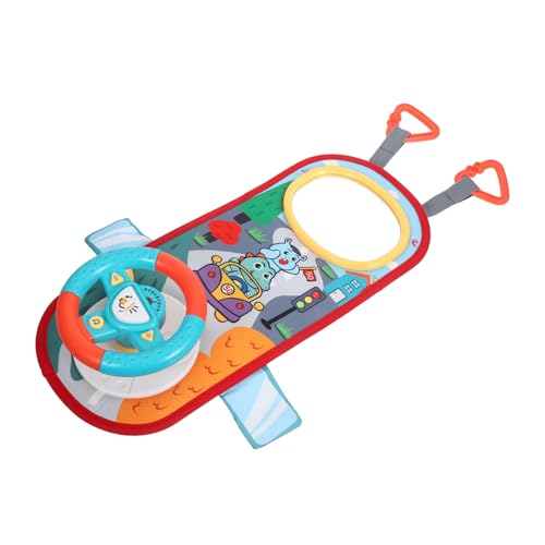 FRCOLOR Kinderlenkradspielzeug mit Interaktivem Fahrgefühl Multifunktionales Lernspielzeug für Junge Mädchen und Mädchen Simulation von Lenkrad und Fahrgeräuschen Fördert Motorik und FRCOLOR Kinderlenkradspielzeug mit Interaktivem Fahrgefühl Multifunktionales Lernspielzeug für Junge Mädchen und Mädchen Simulation von Lenkrad und Fahrgeräuschen Fördert Motorik und von FRCOLOR