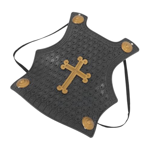 FRCOLOR Kinderpanzerung Schild für Partyspiel Schild Ritterkostüm für Schild Schildspielzeug Spielzeugschild für Cosplay Kinderschild Plastik Black von FRCOLOR