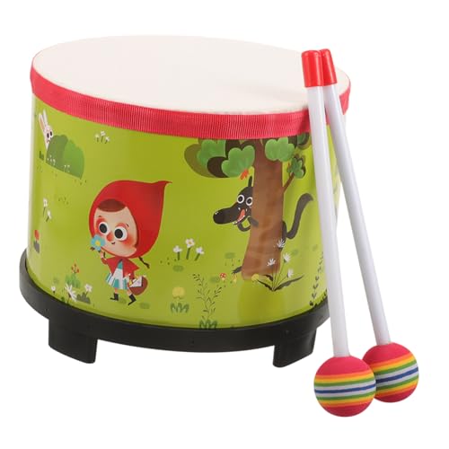 FRCOLOR Kindgerechte Bodentrommel mit Schlägeln Pädagogisches Schlaginstrument für Kleinkinder Fördert Rhythmusgefühl Hand Augen Koordination und Musikalische Früherziehung Leicht und FRCOLOR Kindgerechte Bodentrommel mit Schlägeln Pädagogisches Schlaginstrument für Kleinkinder Fördert Rhythmusgefühl Hand Augen Koordination und Musikalische Früherziehung Leicht und von FRCOLOR