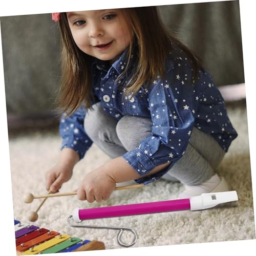 FRCOLOR Kindgerechtes Slide Whistle Musikinstrument Anfängerfreundliche Leichte Spielzeugflöte mit Reinem für Pädagogisches Blasinstrument Musikalischen und Spielerischem Lernen von FRCOLOR