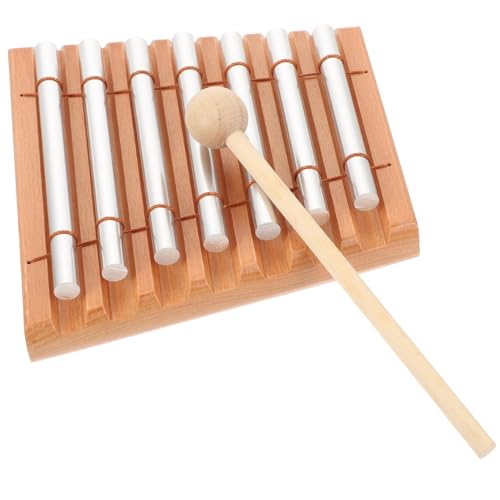FRCOLOR Klangstab Handglocken Percussion Instrument Holz Metall Klangspiel Klassenzimmer Musikspielzeug für Anfänger FRCOLOR Klangstab Handglocken Percussion Instrument Holz Metall Klangspiel Klassenzimmer Musikspielzeug für Anfänger von FRCOLOR