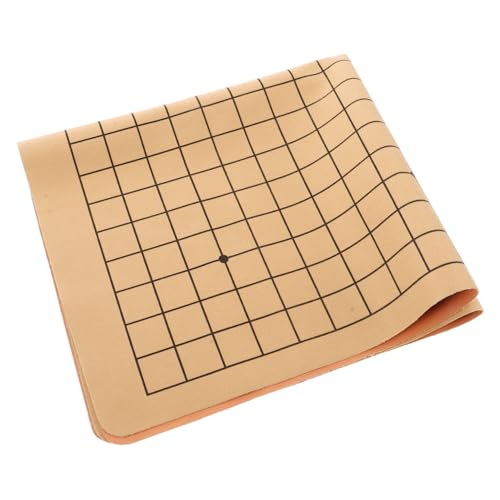 FRCOLOR Klappbares Doppelseitiges Schachbrett aus PU Tragbare Xiangqi Schachmatte zum Roll Up für Studierende und Erwachsene Verschleißfest und Vielseitig Einsetzbar von FRCOLOR