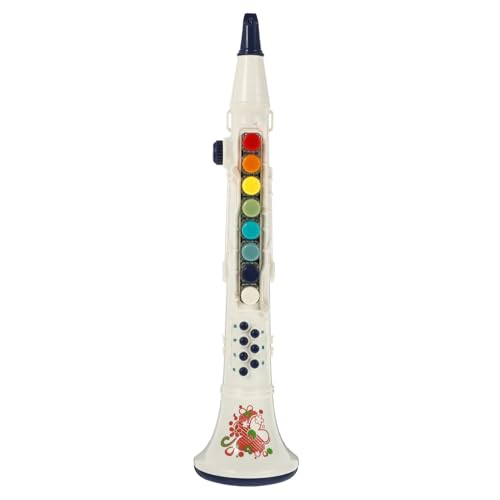 FRCOLOR Klarinette aus Robustem mit Glatter Oberfläche Inklusive Praktischer Trageschlaufe Pädagogisches Musikinstrument zur Musikalischer Kreativität Kompakt für Unterwegs Weiß FRCOLOR Klarinette aus Robustem mit Glatter Oberfläche Inklusive Praktischer Trageschlaufe Pädagogisches Musikinstrument zur Musikalischer Kreativität Kompakt für Unterwegs Weiß von FRCOLOR