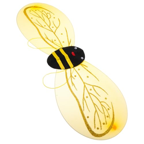 FRCOLOR Kleine Bienenflügel Bienenzubehör Bienen Halloweenkostüm Mädchen Halloweenkostüme Bienenkostüm Erwachsene Hummelflügel Hummelkostüm Bienenkostüm Kunststoff FRCOLOR Kleine Bienenflügel Bienenzubehör Bienen Halloweenkostüm Mädchen Halloweenkostüme Bienenkostüm Erwachsene Hummelflügel Hummelkostüm Bienenkostüm Kunststoff von FRCOLOR