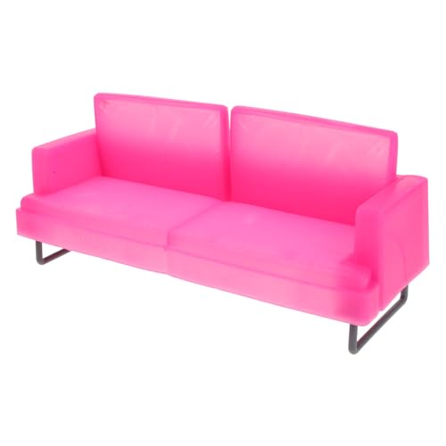 FRCOLOR Kleine Puppen Für Puppenhausstühle Sofas Miniatursofa Puppenhausmenschen Miniatur Puppenhauszubehör My Fancy Life Puppenhausmöbel Puppenhausfliesen Modellsofa Rosy Plastic von FRCOLOR