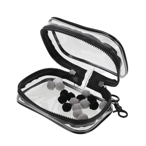FRCOLOR Kleine Transparente PVC Dolltasche mit Schlüsselanhänger Doppeltem Reißverschluss Hochtransparentem Display Vielseitiger Aufbewahrung für Plüschspielzeug Tragbarer Organizer für FRCOLOR Kleine Transparente PVC Dolltasche mit Schlüsselanhänger Doppeltem Reißverschluss Hochtransparentem Display Vielseitiger Aufbewahrung für Plüschspielzeug Tragbarer Organizer für von FRCOLOR