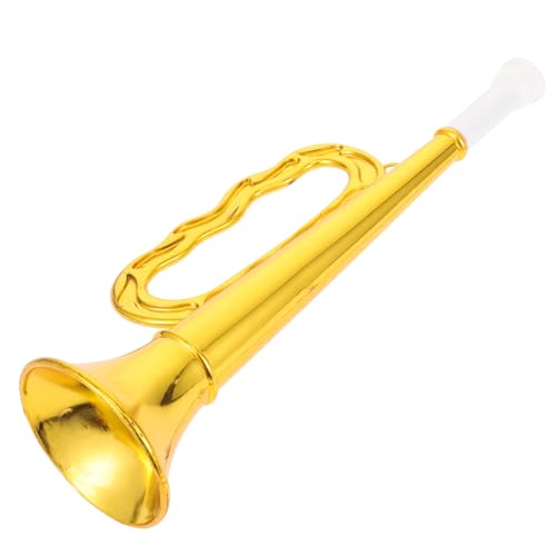 FRCOLOR Kleine Trompete aus Robustem Kunststoff Buntes Musikinstrument für Kreative Spielmomente für Geburtstage und Feste Handlich und Leicht für Unterwegs Fördert die Musikalität und von FRCOLOR