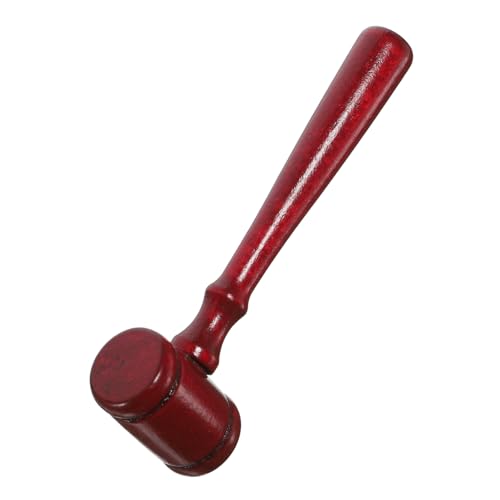FRCOLOR Kleiner Holzrichterhammer für Handgefertigtes Holzspielzeug für Rollenspiele Auktionshammer für Jungen und Mädchen Fördert Geschicklichkeit und Greifkraft FRCOLOR Kleiner Holzrichterhammer für Handgefertigtes Holzspielzeug für Rollenspiele Auktionshammer für Jungen und Mädchen Fördert Geschicklichkeit und Greifkraft von FRCOLOR