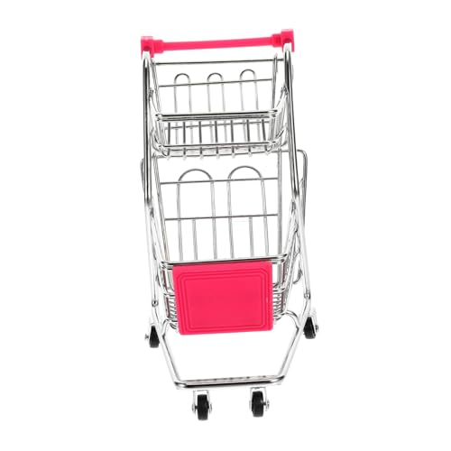 FRCOLOR Kleiner Mini Einkaufswagen für Robuster Metalltrolley für Rollenspiele und Simulationen für Fantasievolles Spiel und Kreative Stunden FRCOLOR Kleiner Mini Einkaufswagen für Robuster Metalltrolley für Rollenspiele und Simulationen für Fantasievolles Spiel und Kreative Stunden von FRCOLOR