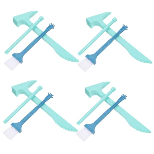 FRCOLOR Kleines Ausgrabungsset für Teiliges Archäologie mit Hammer Meißel und für Kreative Entdeckungen und Lernspaß für Jungen und Mädchen FRCOLOR Kleines Ausgrabungsset für Teiliges Archäologie mit Hammer Meißel und für Kreative Entdeckungen und Lernspaß für Jungen und Mädchen von FRCOLOR