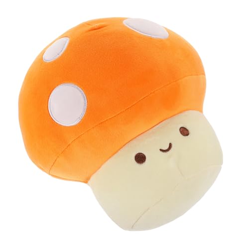 FRCOLOR Kleines Cartoon Pilz Kuscheltier Plüschstofftier Dekoratives Kissen Hängender Anhänger für Tasche Rucksack Schlafzimmer Wohnzimmer Auto FRCOLOR Kleines Cartoon Pilz Kuscheltier Plüschstofftier Dekoratives Kissen Hängender Anhänger für Tasche Rucksack Schlafzimmer Wohnzimmer Auto von FRCOLOR