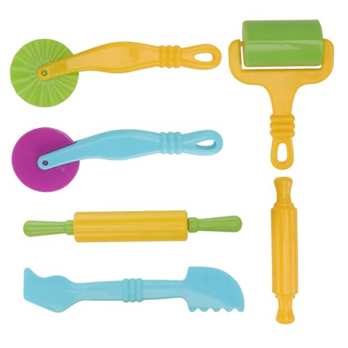 FRCOLOR Knetset mit Bunten Plastilin Werkzeugen Knetformen und Smart Clay Moulds Kreatives Modellierkit für Feinmotorik und Fantasie Vielseitiges DIY von FRCOLOR