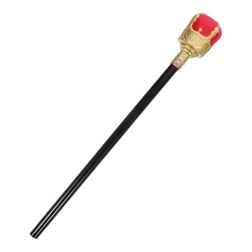 FRCOLOR Königlicher Zauberstab für Halloween Cosplay und Goldenes für Rollenspiele und Partys Leicht und Robust für Kostüme und Dekoration FRCOLOR Königlicher Zauberstab für Halloween Cosplay und Goldenes für Rollenspiele und Partys Leicht und Robust für Kostüme und Dekoration von FRCOLOR
