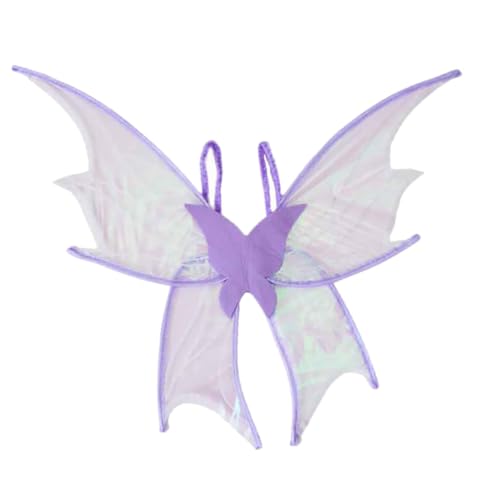 FRCOLOR Kostüm Flügel Schimmerndes Engelflügel Accessoire Leicht Hautfreundlich Für Halloween Karneval Party Foto Requisiten Mädchen Festliche Verkleidung von FRCOLOR