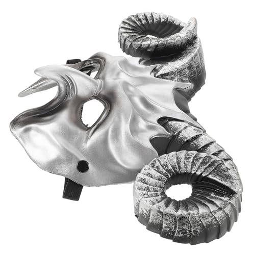 FRCOLOR Kostüm Maske mit Horn Design für Halloween und Cosplay Dekorative Party Maske Elastisch und Bequem für Feste und Veranstaltungen FRCOLOR Kostüm Maske mit Horn Design für Halloween und Cosplay Dekorative Party Maske Elastisch und Bequem für Feste und Veranstaltungen von FRCOLOR