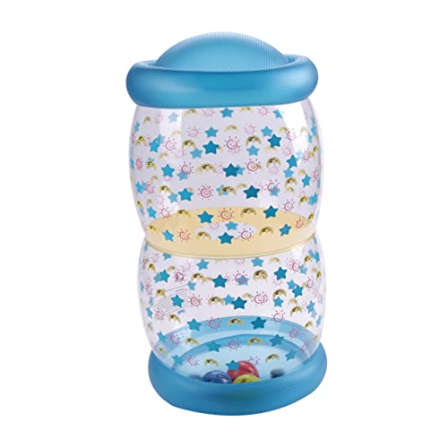 FRCOLOR Krabbelrolle aus Kunststoff Aufblasbare Fitnessspielzeug für Babys und Tastübungsspielzeug Sicheres Krabbelspielzeug für Indoor Spiel FRCOLOR Krabbelrolle aus Kunststoff Aufblasbare Fitnessspielzeug für Babys und Tastübungsspielzeug Sicheres Krabbelspielzeug für Indoor Spiel von FRCOLOR