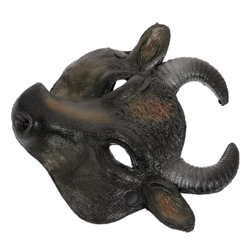 FRCOLOR Kreative Bullenmaske PU für Halloween und Cosplay Vielseitiges Kostümzubehör für Partys Langlebig und Wiederverwendbar Stilvolles Design für Anlässe FRCOLOR Kreative Bullenmaske PU für Halloween und Cosplay Vielseitiges Kostümzubehör für Partys Langlebig und Wiederverwendbar Stilvolles Design für Anlässe von FRCOLOR