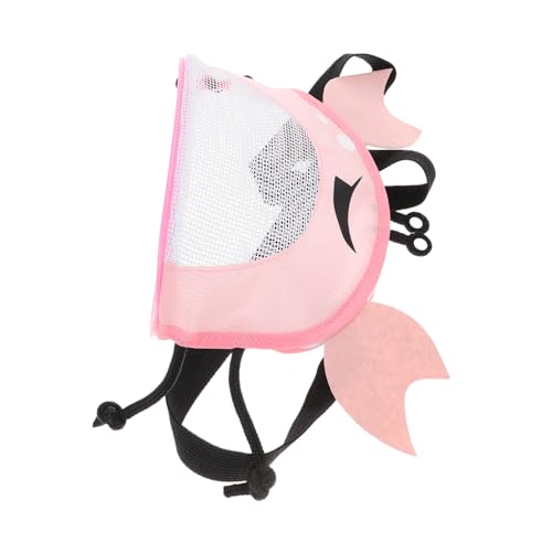 FRCOLOR Kreative Krabbenform Mesh Strandtasche für Kleines Atmungsaktives Netz Große Kapazität zum Sammeln von Muscheln und Aufbewahren von Strandspielzeug Robust und Langlebig von FRCOLOR