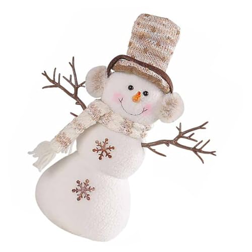 FRCOLOR Kreative Weihnachtsdeko Schneemannfigur mit Niedlichem Hut Detaillierte Tischdekoration für Fenster und Arbeitsplatz Leichte Weihnachtsdeko Figur für Festliche Xmas-Szene FRCOLOR Kreative Weihnachtsdeko Schneemannfigur mit Niedlichem Hut Detaillierte Tischdekoration für Fenster und Arbeitsplatz Leichte Weihnachtsdeko Figur für Festliche Xmas-Szene von FRCOLOR