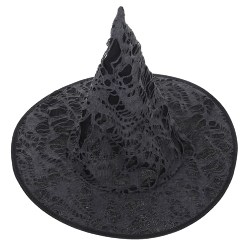 FRCOLOR Kreativer Halloween Hexenhut mit Löchern Cosplay Accessoire für Party und Kostüm Vielseitiger Auffälliger Hexenhut für Damen und Herren für Halloween Deko und Karneval FRCOLOR Kreativer Halloween Hexenhut mit Löchern Cosplay Accessoire für Party und Kostüm Vielseitiger Auffälliger Hexenhut für Damen und Herren für Halloween Deko und Karneval von FRCOLOR
